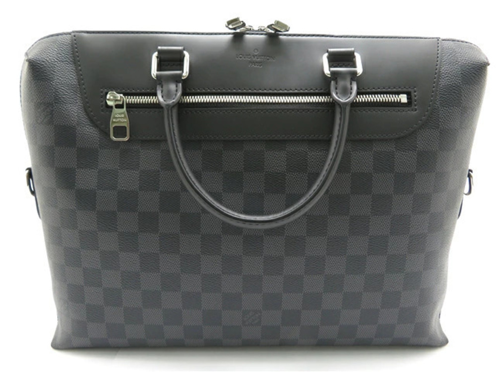LOUIS VUITTON PDJ NM Damier Graphite Black Bag Business